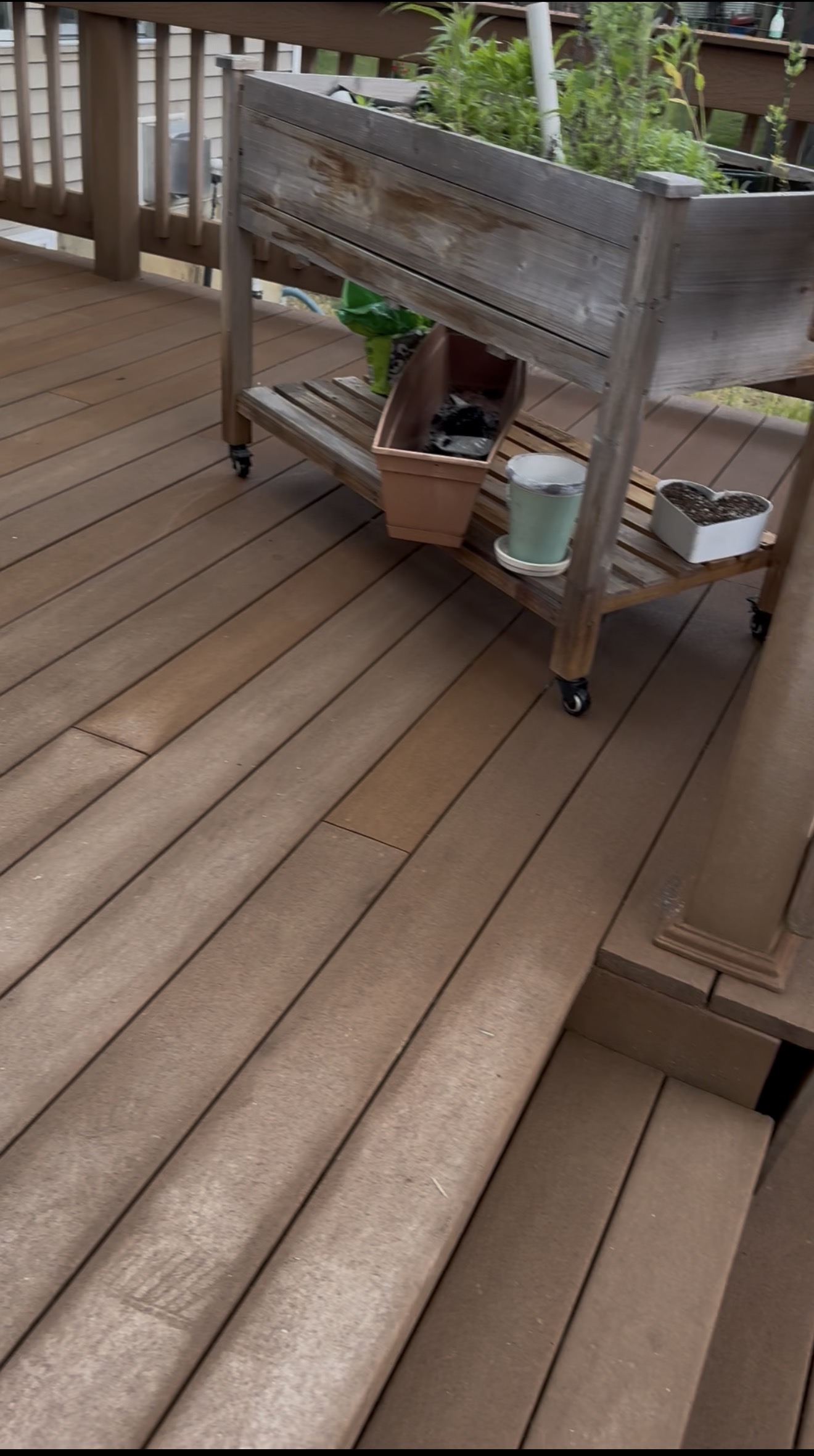 After deck cleaning Capital Region NY